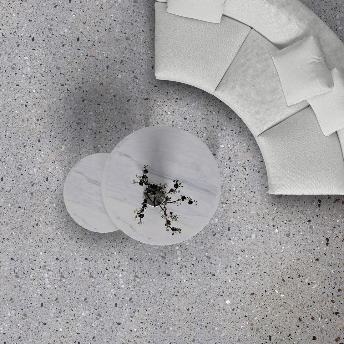Eco Terrazzo floor swatch